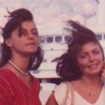 sul traghetto agnese 1982
