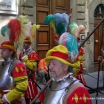 Firenze-corteo storico-fanti di palazzo in costume