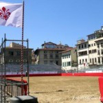 Firenze-calcio in costume-campo di gioco a S.Croce