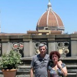 Firenze-veduta dalla terrazza degli Uffizi